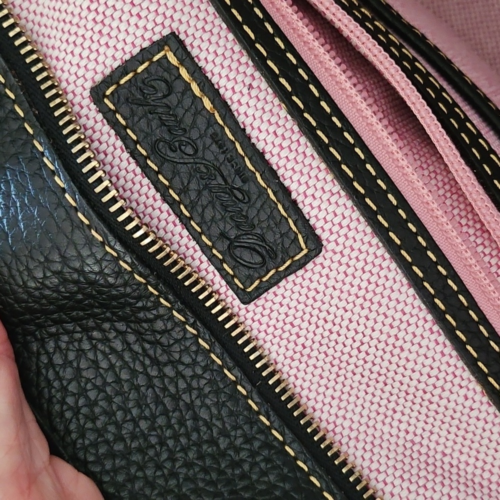 Dooney & Bourke Black Leather Tote - Picture 12 of 14